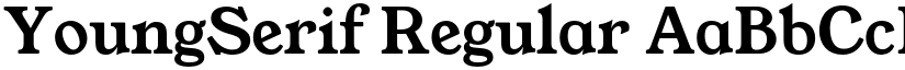 YoungSerif Regular font
