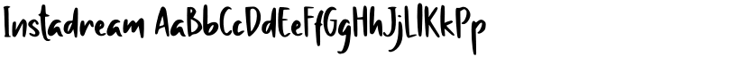 Instadream font download