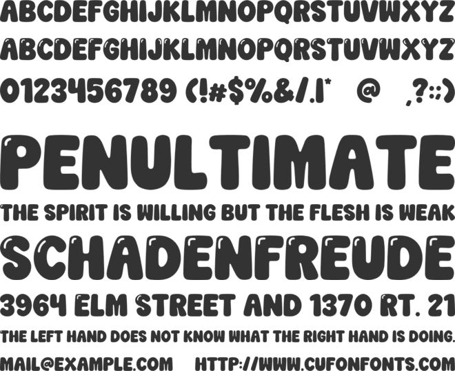 Mommy Valentine font preview