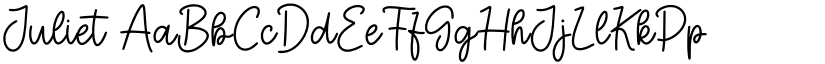 Juliet font download