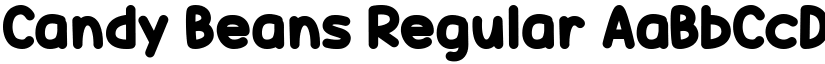 Candy Beans Regular font