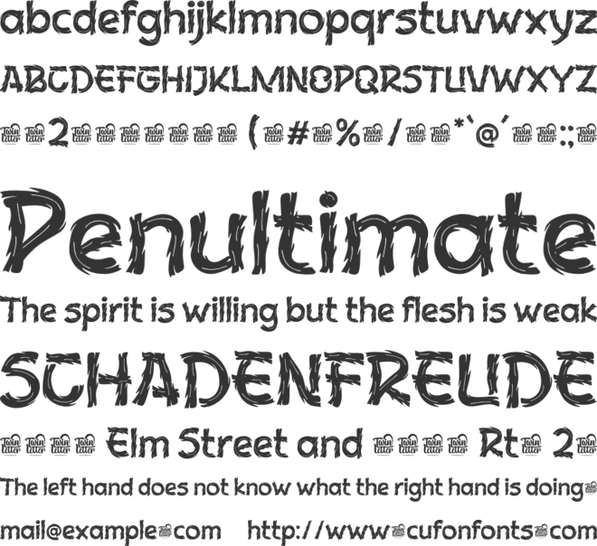 Kellas Berat Trial font preview