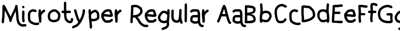 Microtyper font download