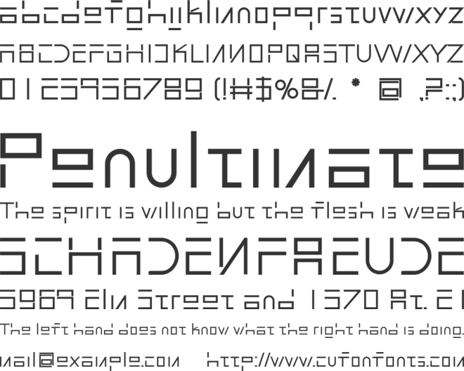 tobminx Medium font preview