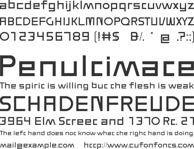 wmxyo Supa font preview