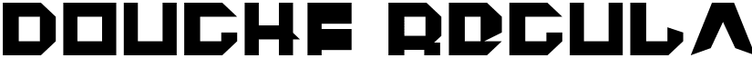 DoughF Regular font