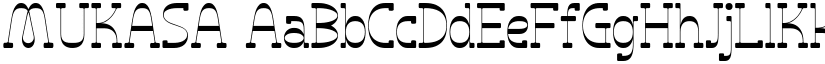 MUKASA font