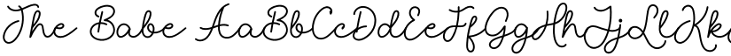 The Babe font