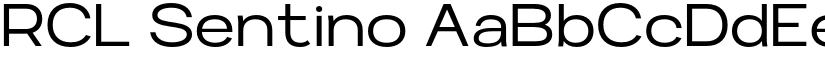 RCL Sentino font download