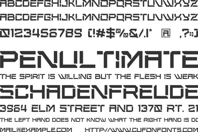Circuit Forem font preview