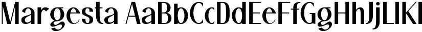 Margesta font download