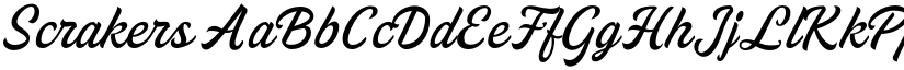 Scrakers font download