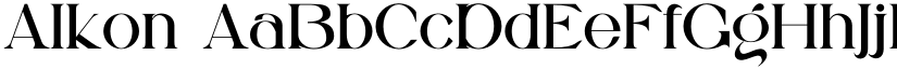 Alkon font download
