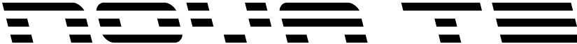 Nova Terra Leftalic font