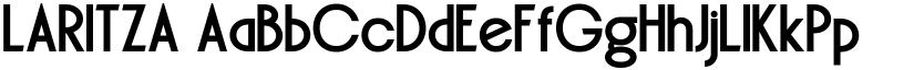 LARITZA font download