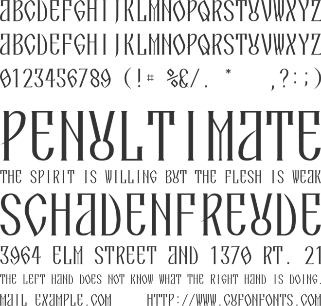 HajimariGothic font preview