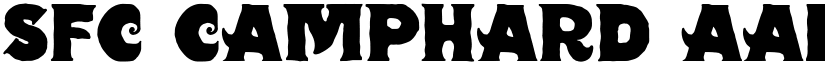 SFC Camphard font