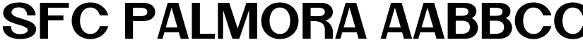 SFC Palmora font download