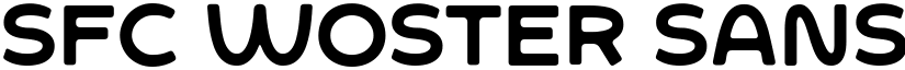 SFC Woster Sans font download