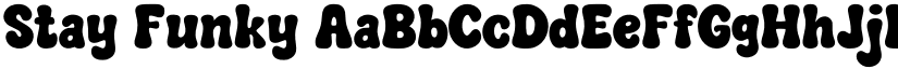 Stay Funky font