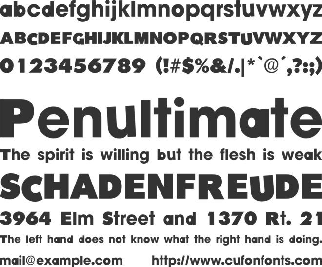 Mother Goose Club font preview