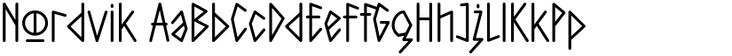 Nordvik font download