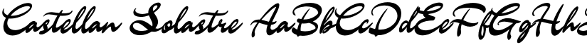 Castellan Solastre font download