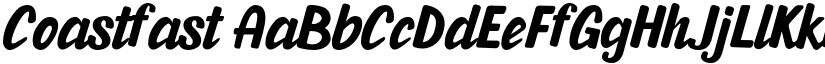 Coastfast font download