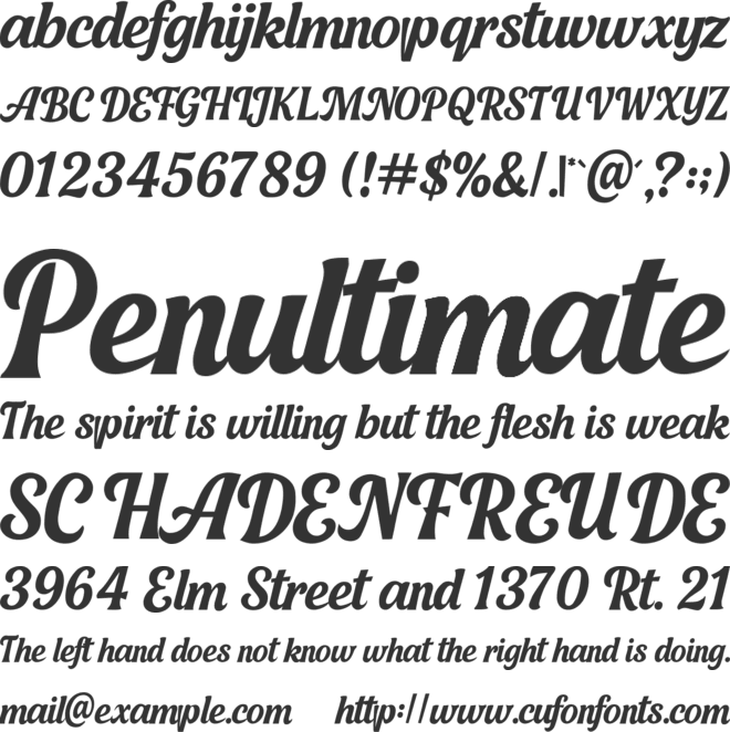 Atelier du Soleil font preview