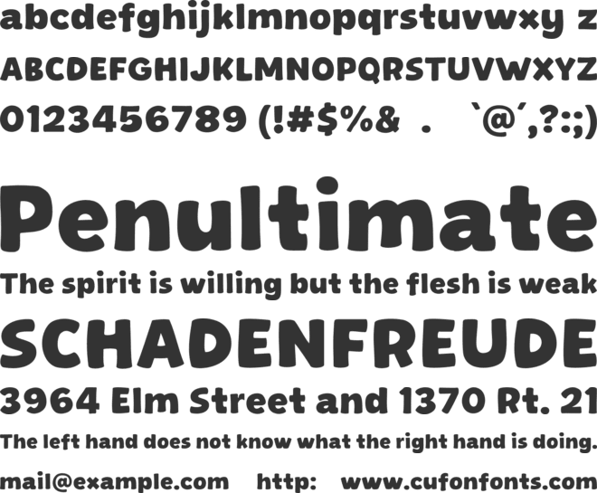 Planet Jumbo font preview