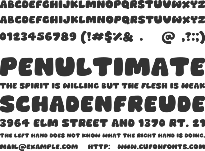Stival Marlon font preview