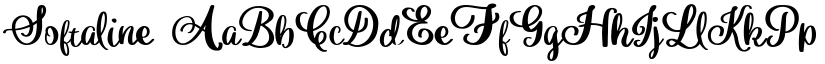 Softaline font