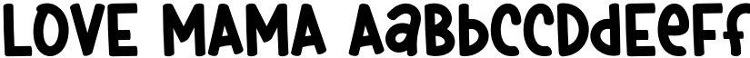 LOVE MAMA font download