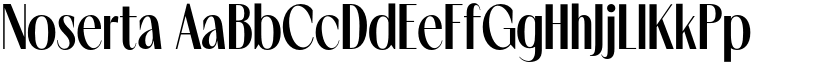 Noserta font download