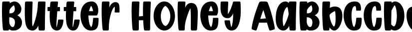 Butter Honey font