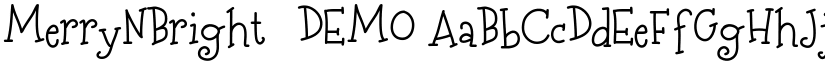 MerryNBright font download