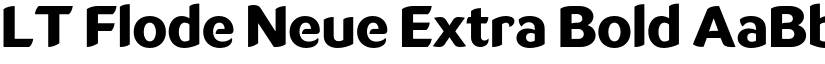 LT Flode Neue Extra Bold font