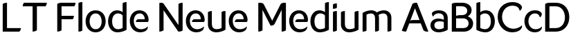 LT Flode Neue Medium font
