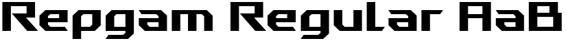 Repgam font download