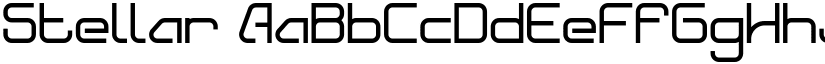 Stellar font