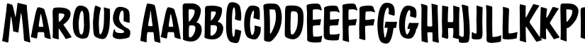 Marous font download