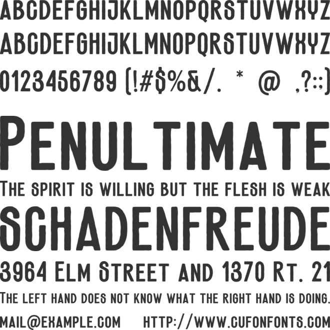 Soltisce Coast High font preview