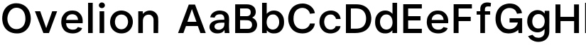 Ovelion font