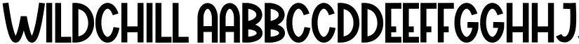 Wildchill font download