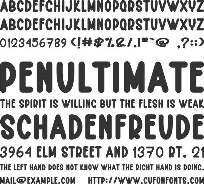 Loving Season font preview