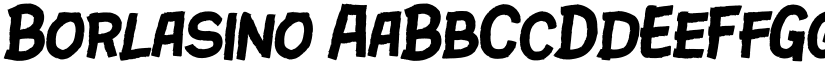 Borlasino font download