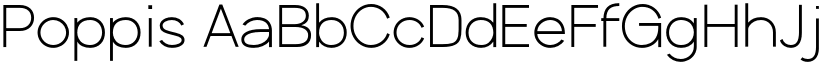 Poppis font