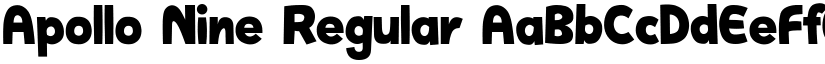Apollo Nine font download