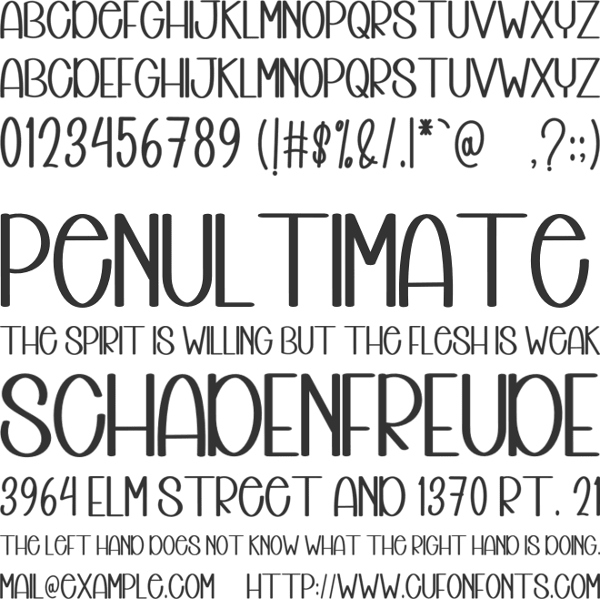 Dancing Valentine font preview