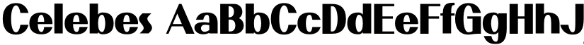 Celebes font